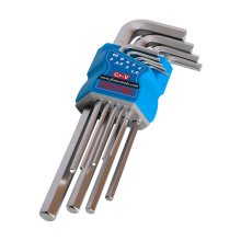 FIXTEC 9PCS Hex Key Allen Wrench Set With Mid-Length Arms
